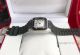 New Cartier Santos 100th Anniversary Quartz Lover Watch - SS Black Rubber Band (3)_th.jpg